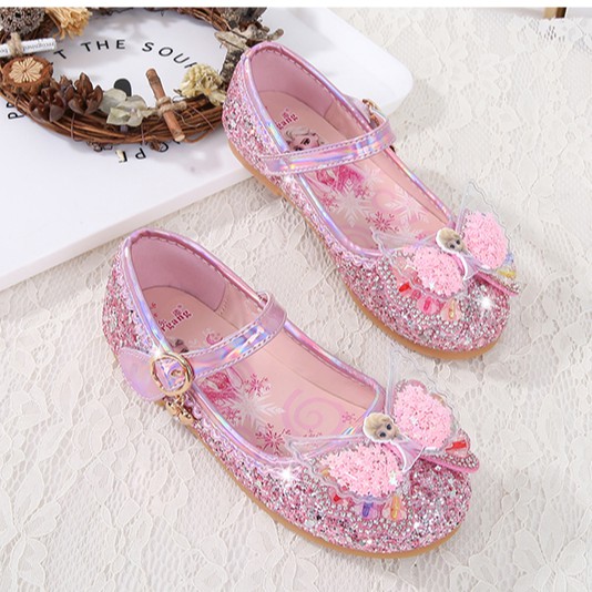 Giày búp bê công chúa Elsa mẫu mới cao cấp cho bé gái 2-9 tuổi
