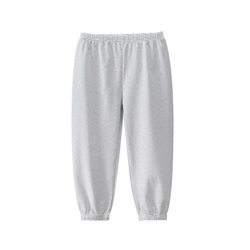 Quần thun bé trai TrueKids, quần dài thun cho bé trai phối sọc