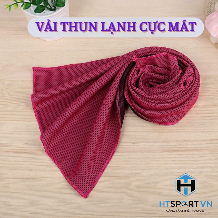 Khăn Lạnh Thể Thao, Cool Towel Tập Gym, Yoga Đa Năng Thấm Hút Mồ Hôi Tốt, Làm Mát Tức Thì.