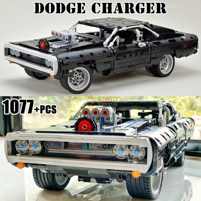 (Có sẵn) Đồ chơi lắp ráp 19018 siêu xe Technic Fast and Furious Dom's Dodged Charger 180139