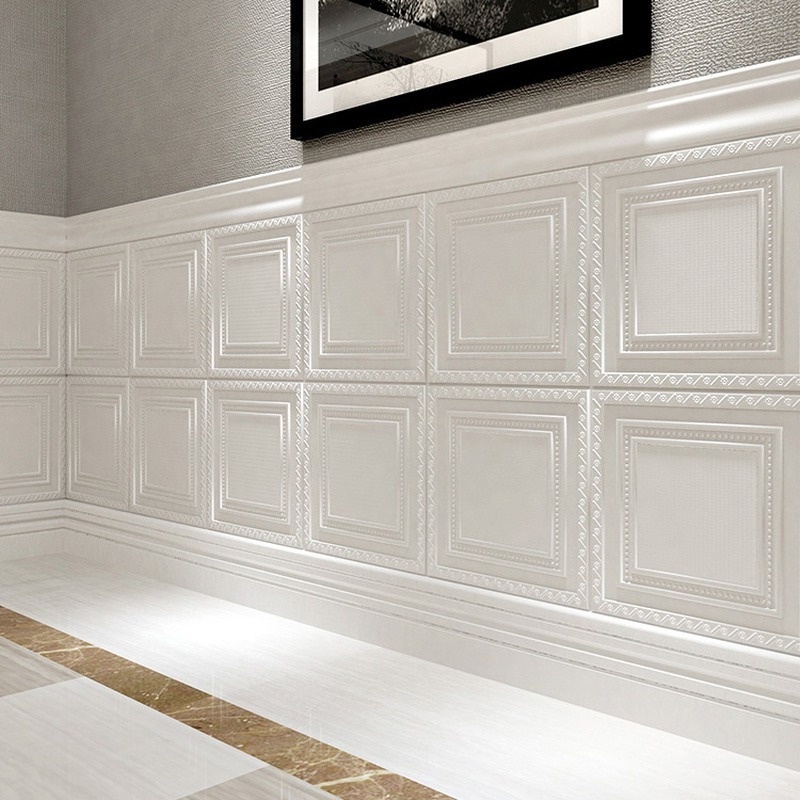 Miếng Dán Trang Trí Trần Nhà Bằng Xốp Họa Tiết Gạch 3D Độc Đáo Trang Trí Nhà Cửa