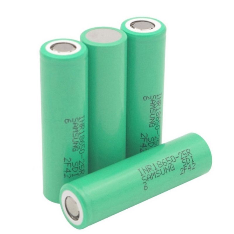 Cell pin Samsung 18650 25R 2500 mA