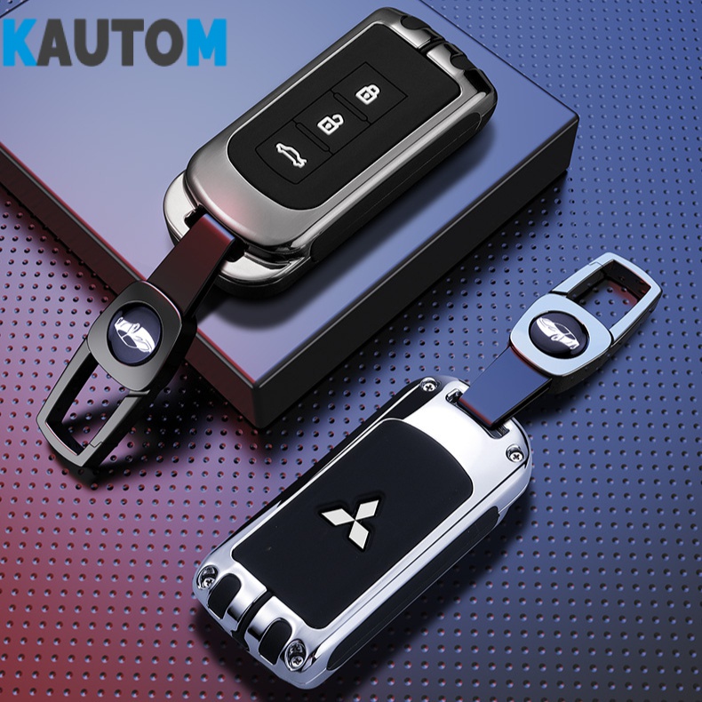 Vỏ Bảo Vệ Chìa Khóa Xe Hơi Mitsubishi Outlander Lancer 2021 Bằng Kim Loại