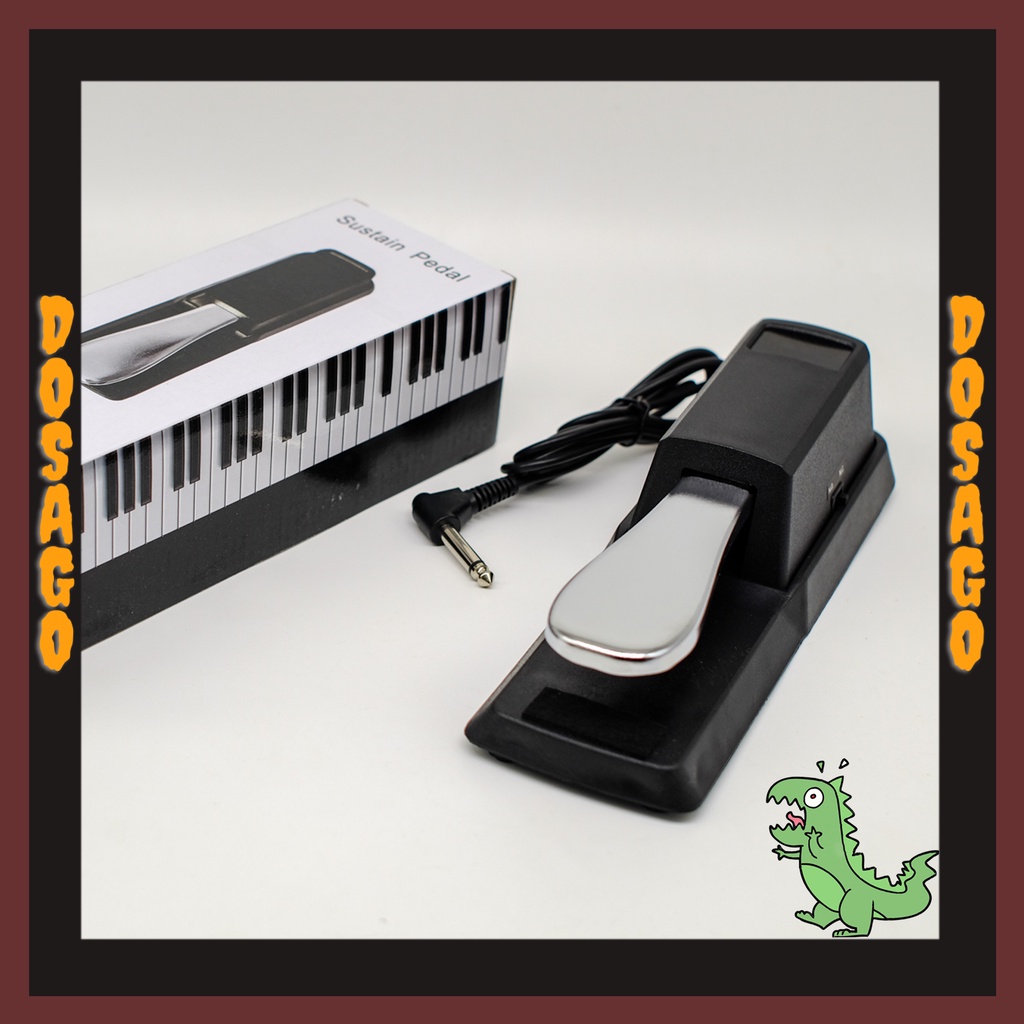 Chân đạp Pedal Sustain cho đàn Piano,Electric Keyboards (Organ), Trống ...