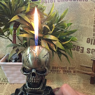 Gạt Tàn Đầu Lâu Để Bàn