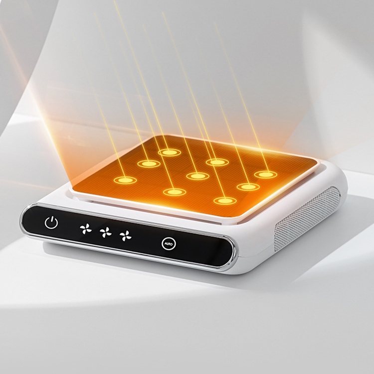 Máy Lọc Không Khí 5V 2.5W Ion Âm Thân Thiện Với Môi Trường Thiết Bị Xe Hơi 3 Chế Độ