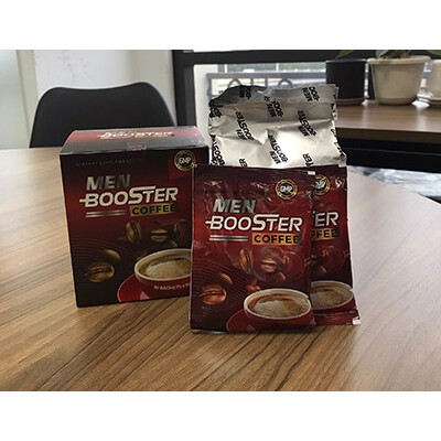 Cà phê tăng cường sinh lý Men Booster Coffee - 10 gói 16g