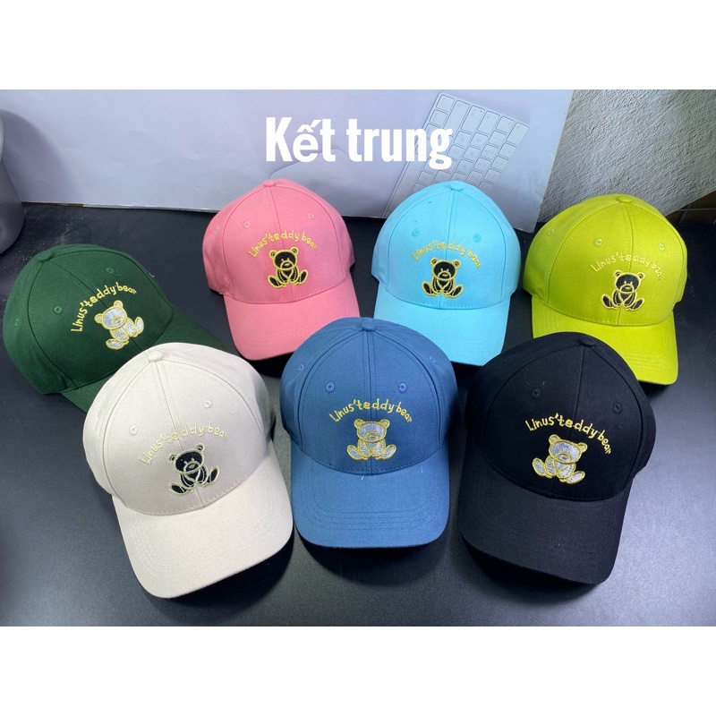 mũ lưỡi trai kaki trẻ em 4 tuổi đến 12 tuổi - nón kết hàn quốc thêu chữ BB thời trang