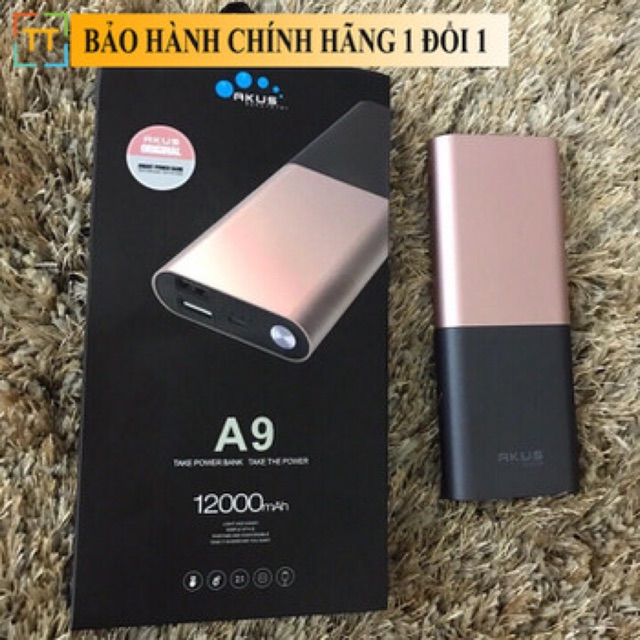 Sạc dự phòng AKUS A9 chính hãng