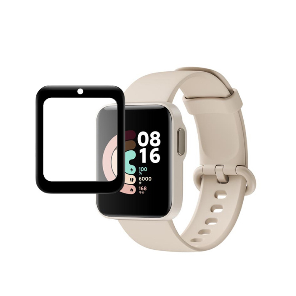 Set 1 / 2 Miếng Dán Màn Hình Cong Trong Suốt Chống Trầy Cho Điện Thoại for Xiaomi Mi Watch Lite