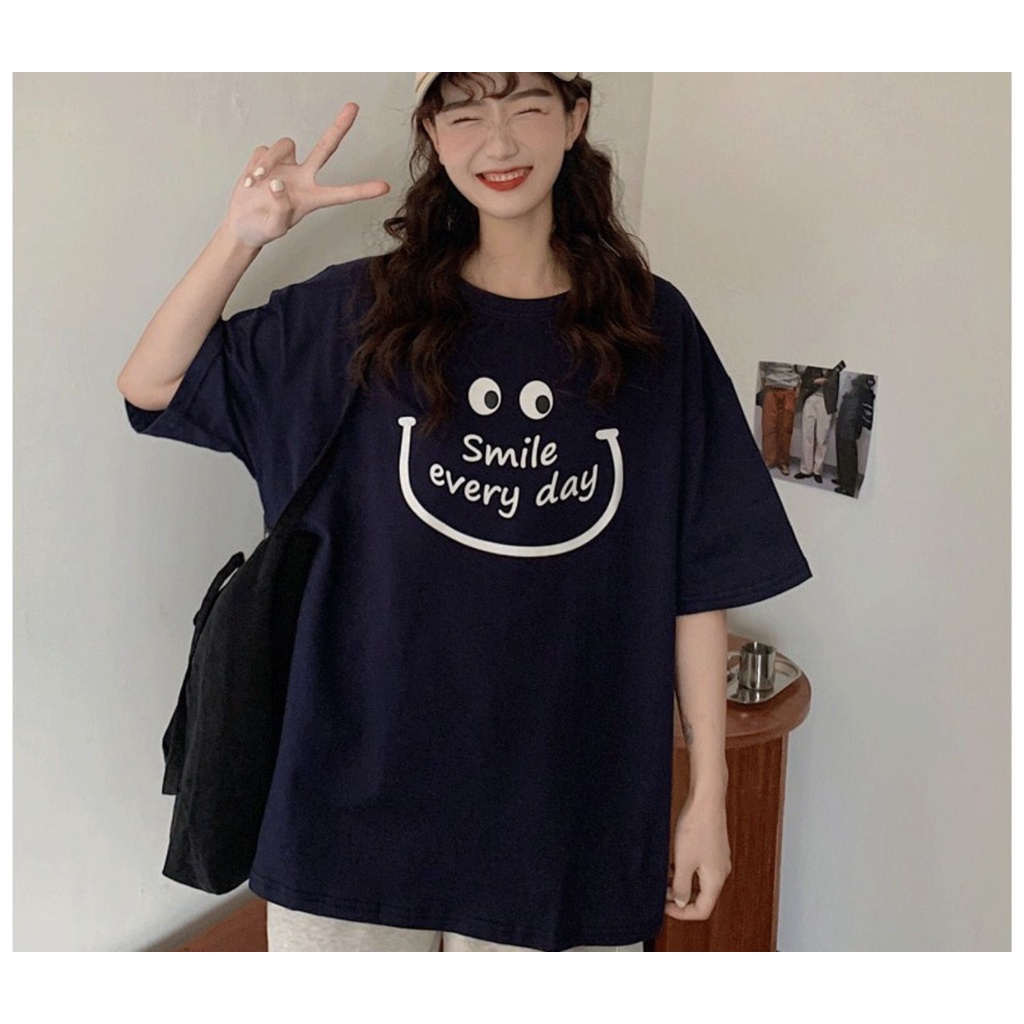 Áo thun form rộng tay lỡ áo unisex ulzang