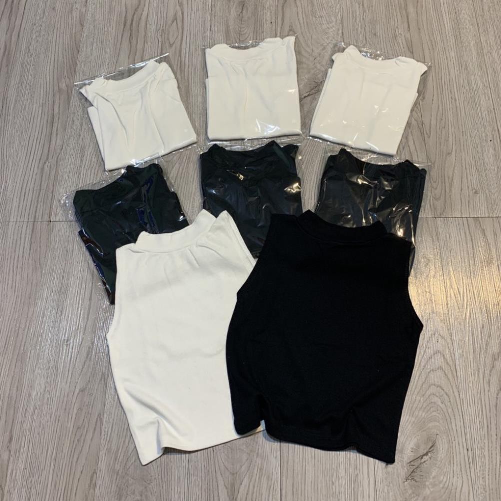 Áo Ba Lỗ 💎SALE💎 nữ CROPTOP sát nách Ngược ULZZANG BASIC form body bố sát chất liệu vải bozip nhập khẩu cao cấp sexy