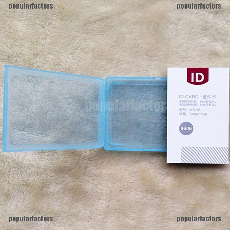 Bao đựng thẻ tên bằng nhựa có dây đeo cổ dễ thương