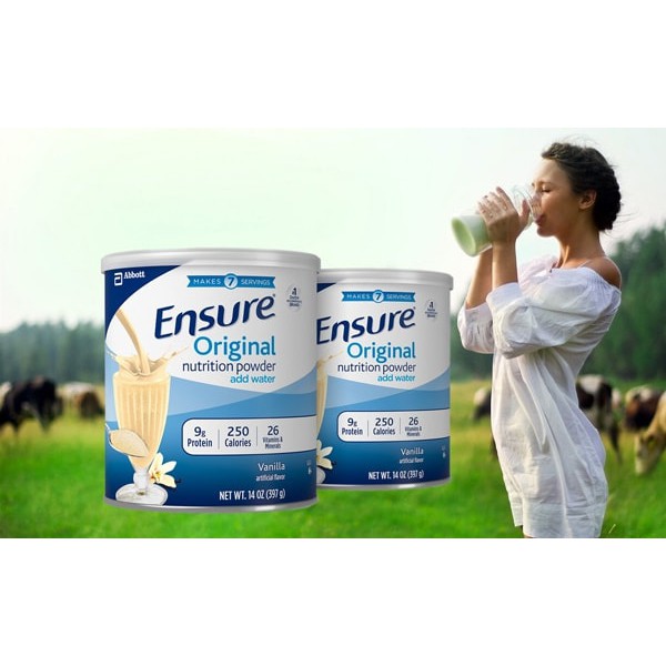 Sữa Ensure các loại dành cho người lớn tuổi hộp 400gr