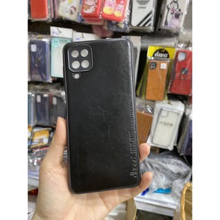 Ốp lưng samsung A12 dẻo kiểu da