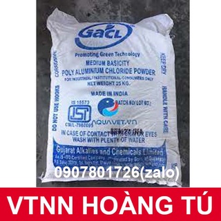 Hạ phèn và làm trong nước cấp tốc dùng cho bể bơi, ao nuôi tôm cá - gói 1 kg