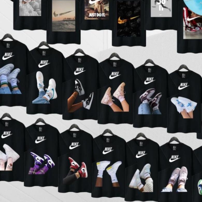 Áo Thun nike CUSTOM 25 Mẫu Hot 2022 - Màu ĐEN - Link 1 !