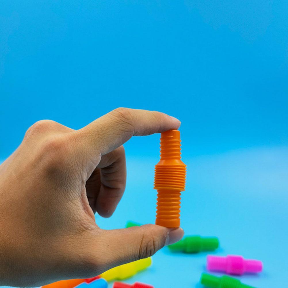 Set 7 Ống Đồ Chơi Mini 1.9cm Màu Sắc Ngẫu Nhiên Cho Trẻ Em
