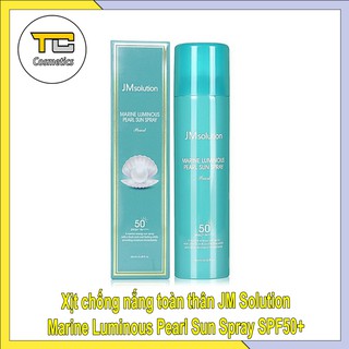 Xịt chống nắng toàn thân JM Solution Marine Luminous Pearl Sun Spray SPF50+ 180ml