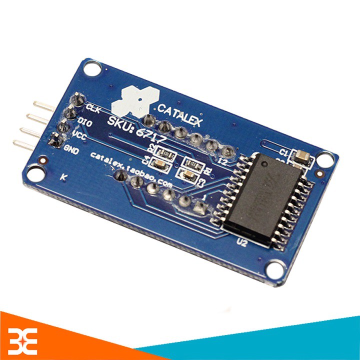 Module LED 7 Thanh 4 Số HC595 0.8 Inch