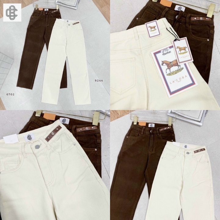 Quần Kaki Ống Đứng 3 Màu Cơ Bản Dễ Mix LA'COBA | BigBuy360 - bigbuy360.vn