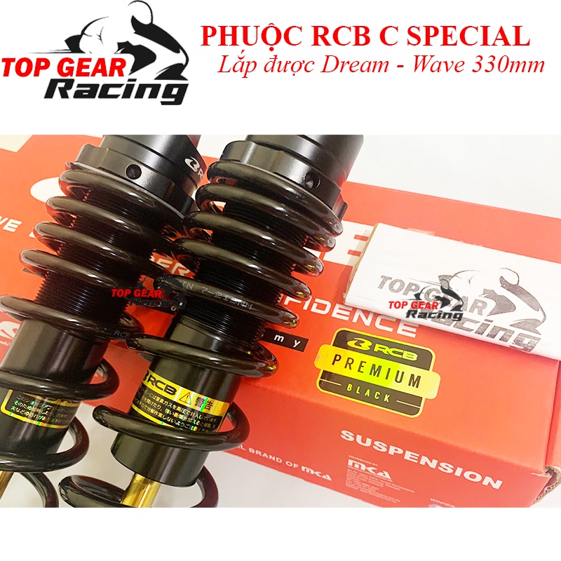 Phuộc RCB C Series Special Ty Vàng Giảm Xóc 335mm Wave Dream Giá 1 Đôi &lt;TOPGEAR&gt;