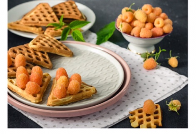 Máy làm bánh waffle- bánh tổ ong sokany