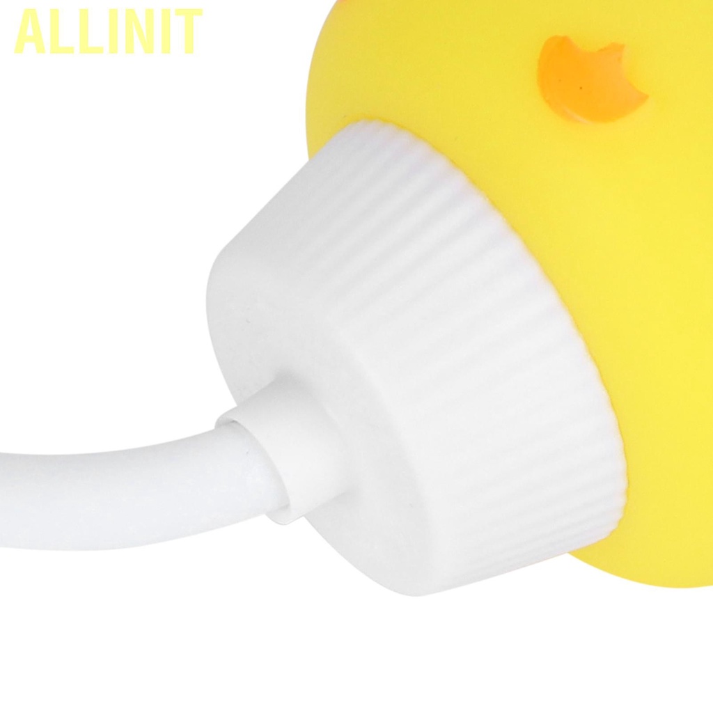 Allinit Duck‑Shaped Light 360 Degrees Flexible LED Night Lamp Bedroom Decor for Children Baby USB Powered