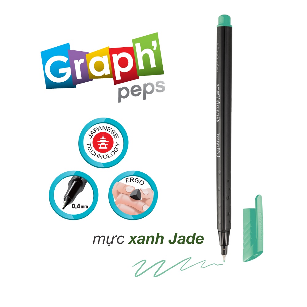 MAPED - Viết kim Graph' Peps nhiều màu sắc - 1 cây