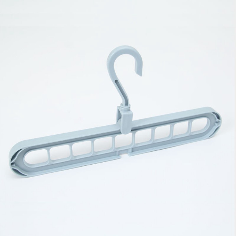 Móc Treo Cà Vạt / Áo Khoác Ngoài Ban Công 9 Lỗ Xoay Được Bằng Nhựa