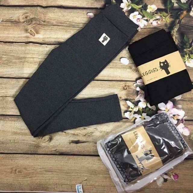 QUẦN LEGGING MÈO LÓT LÔNG SIÊU ẤM
