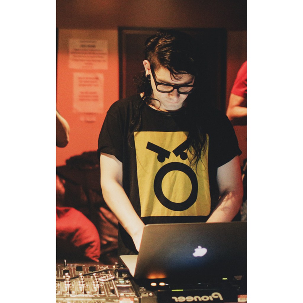 Áo Thun Tay Ngắn In Hình Skrillex 2