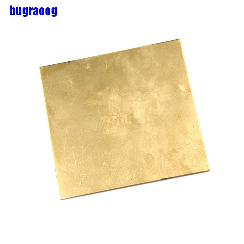 Tấm lá đồng dày 0.5mm/ 0.8mm/ 1mm/ 2mm 100x100mm dành cho tự làm thủ công