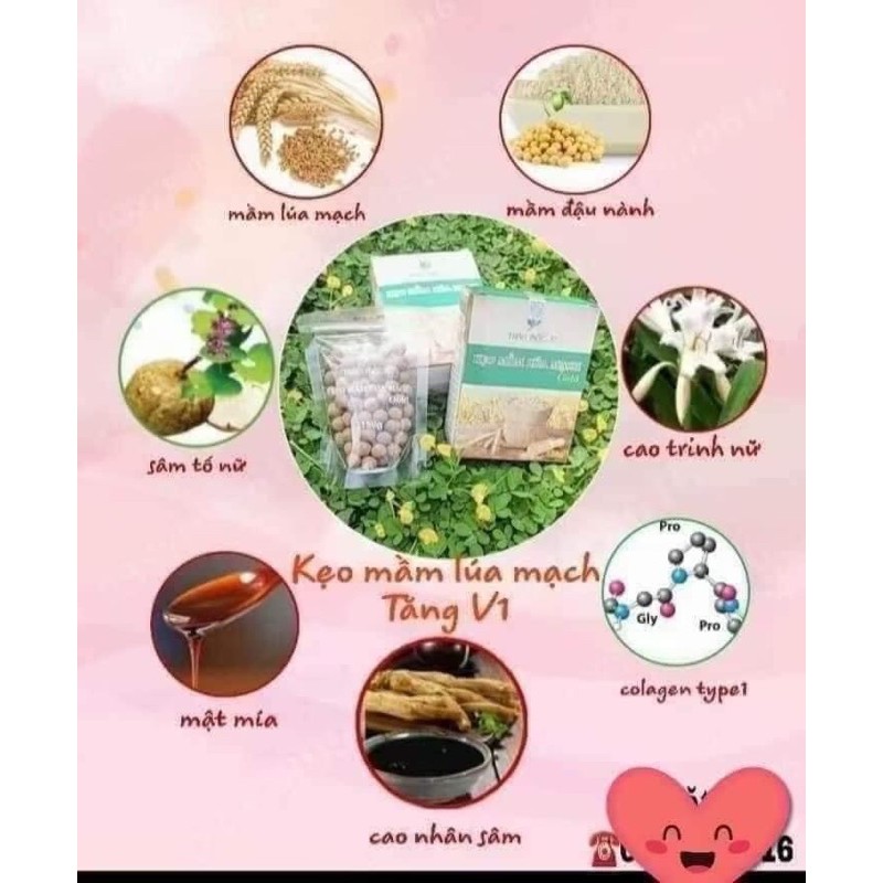 [Chính Hãng] Kẹo Mầm Lúa Mạch Gold-Thảo Mộc 37 | BigBuy360 - bigbuy360.vn