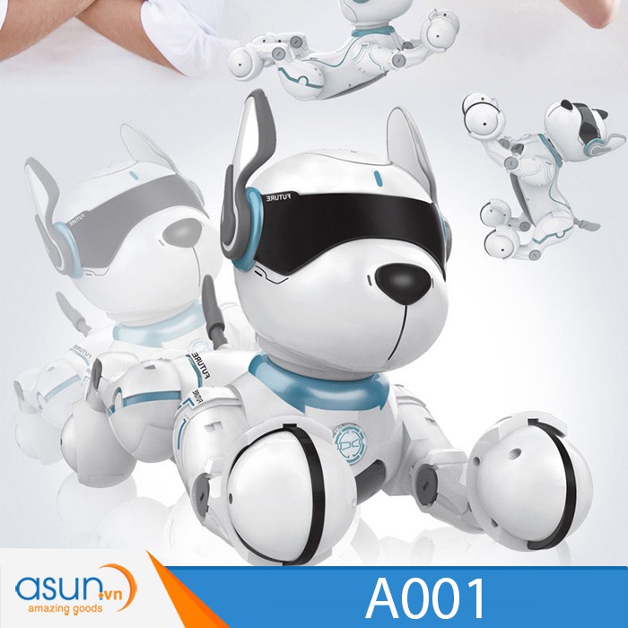 Chú Chó Robot Thông Minh Smart Dog Leidy Dog JXD A001 Điều Khiển Từ Xa và Giọng Nói