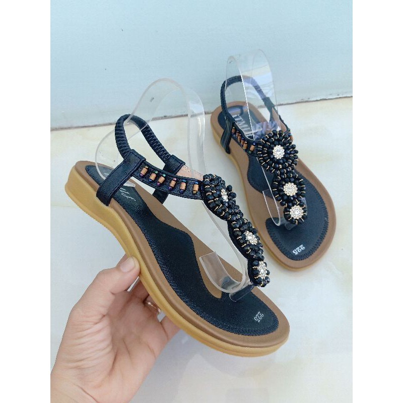 Sandal xỏ ngón MAILIAA quai đính đá dễ thương