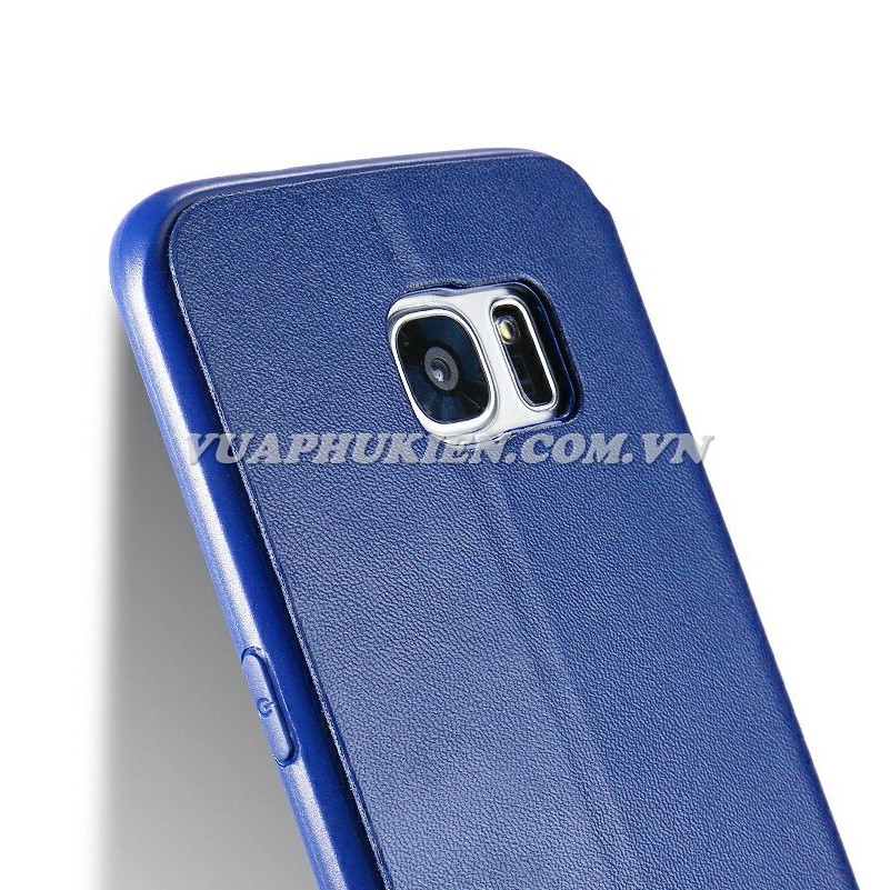 Bao da cho Samsung Galaxy S6, S6 Edge, S6 Edge Plus, S7, S7 Edge hãng FIBCOLOR PIPILU X-Level HongKong lưng Silicone