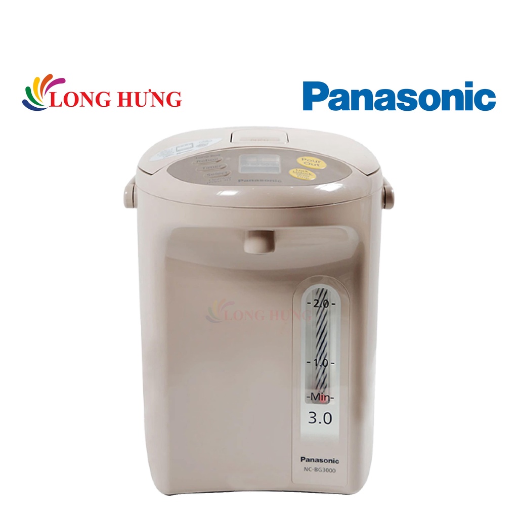 Bình thủy điện Panasonic 3.0 lít NC-BG3000CSY - Hàng chính hãng