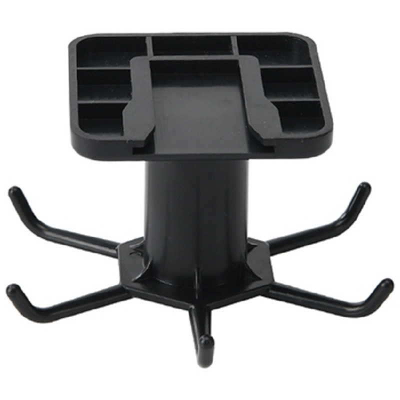 Móc Treo Đồ 6 Móc Có Thể Xoay Được Gắn Tường Không Đục Lỗ Đa Năng Dành Cho Nhà Bếp/Phòng Tắm