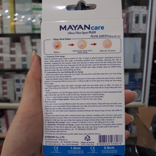 Miếng dán mụn mayan