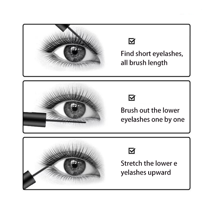 [Hàng mới về] Mascara Đầu Cọ Nhỏ Chuốt Mi Dày Và Cong Trang Điểm Chuyên Nghiệp Cho Bạn Gái | BigBuy360 - bigbuy360.vn