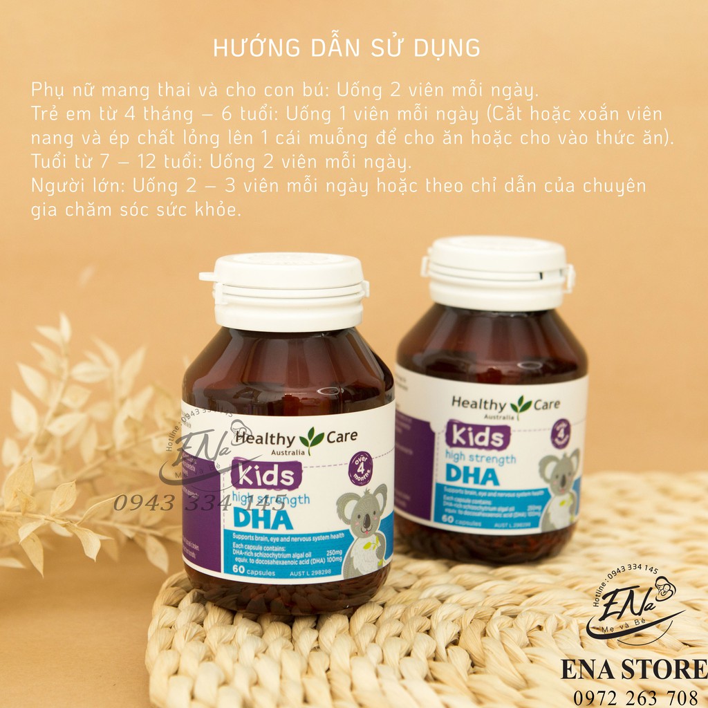 Viên uống DHA Healthy Care 60 viên