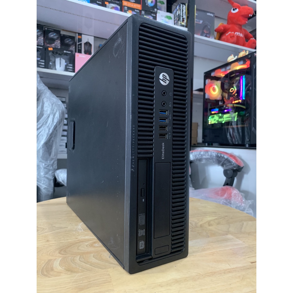 Máy tính đồng bộ HP EliteDesk 705 G1 SSF A8-7600/4GB/120GB Chuyên Văn Phòng (Cũ) | BigBuy360 - bigbuy360.vn