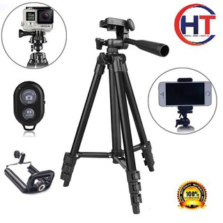 Gậy chụp ảnh tripods - Chân Máy Ảnh Yungteng 3388, Giá Đỡ Bluetooth Cao Cấp Chuyên Dùng Cho Điện Thoại Camera Model 2020