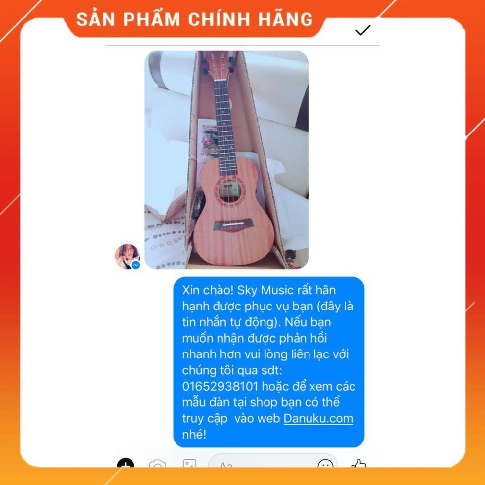 [HÀNG LOẠI 1] Đàn Ukulele Concert 23inch BWS MC Gỗ Mahogany Siêu Xịn (Tặng kèm Full phụ kiện)