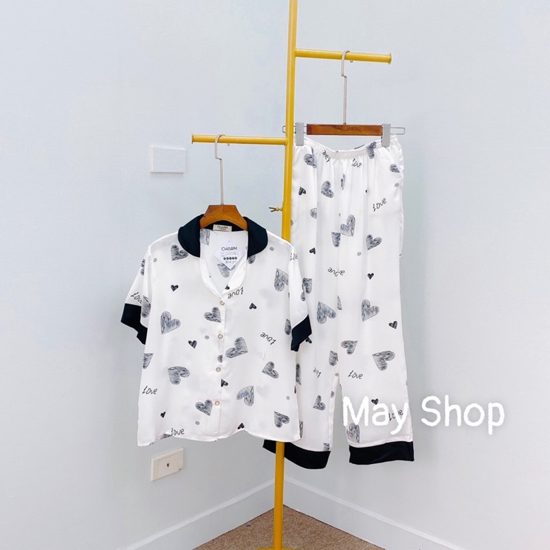 May Shop - Bộ Lụa Cao Cấp Quần Dài