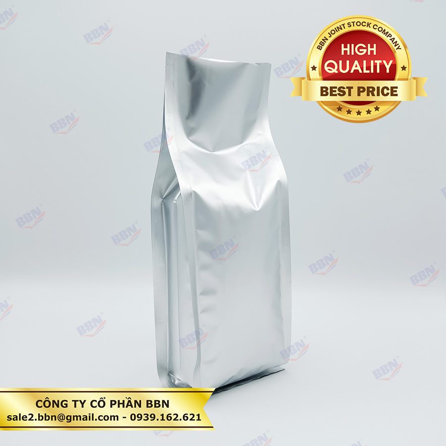1kg Túi Mpet 4 biên bạc mờ 11x24cm