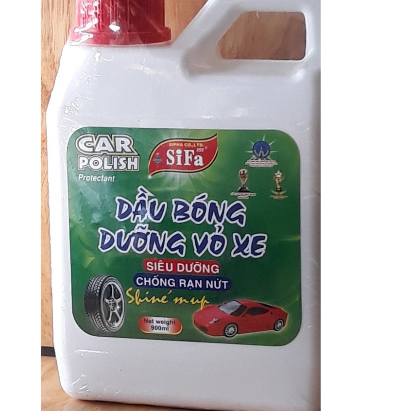 DẦU BÓNG DƯỠNG VỎ XE SIFA CAR POLISH ĐẬM ĐẶC 1L