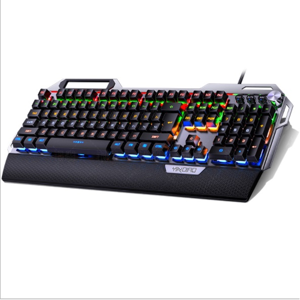 Bàn phím cơ Gaming Coputa Bàn phím máy tính chơi game có dây LED RGB K100