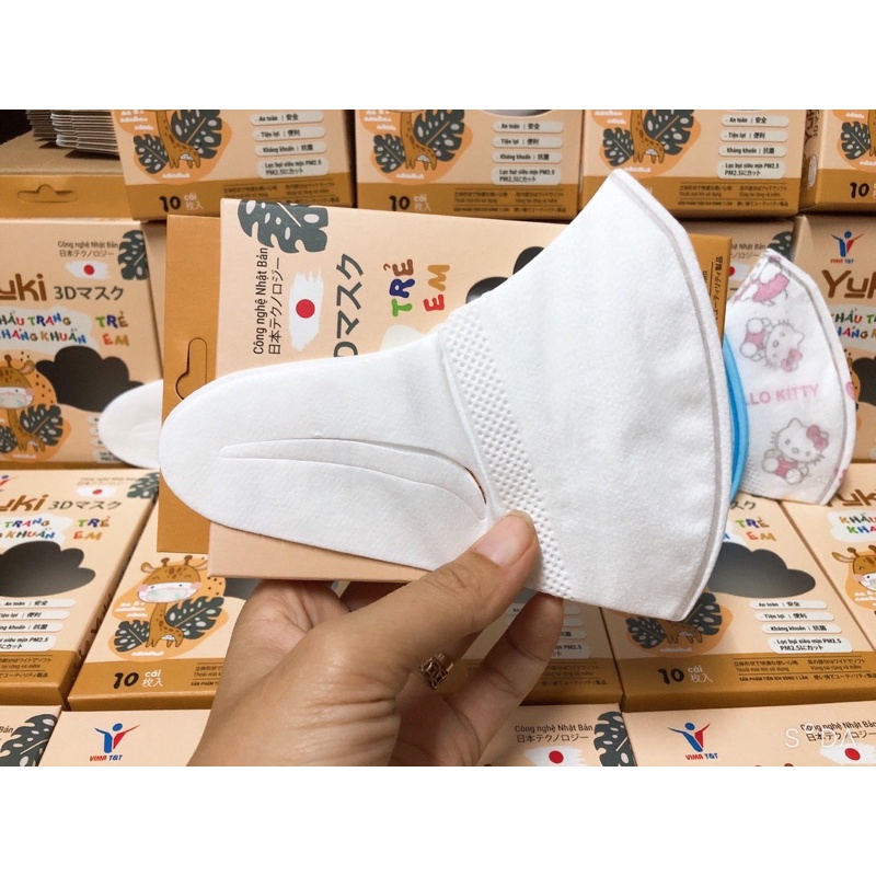 khẩu trang trẻ em 3D công nghệ nhật cho bé | BigBuy360 - bigbuy360.vn